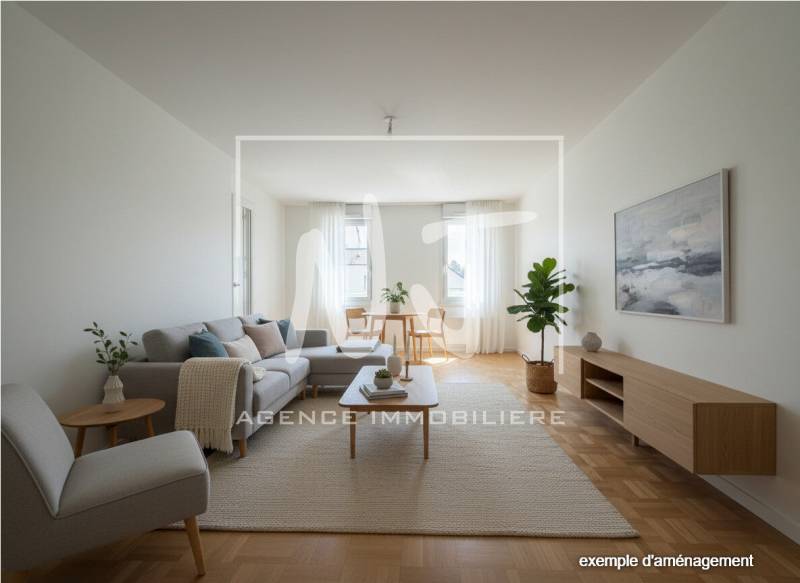Appartement 2 chambres avec loggia à vendre au Lac de Maine à Angers