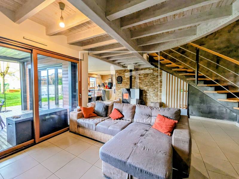 Maison atypique en ossature bois 