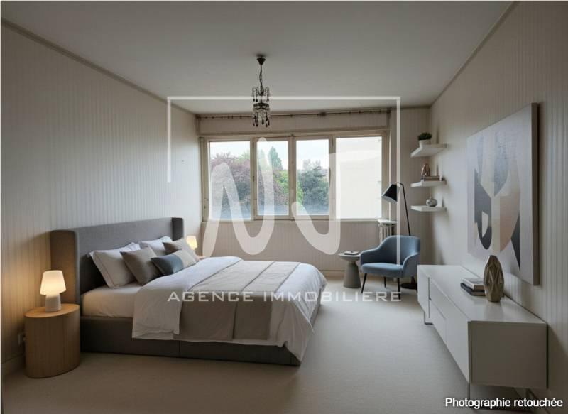 Appartement à rénover de 2 chambres avec balcon à vendre à Angers